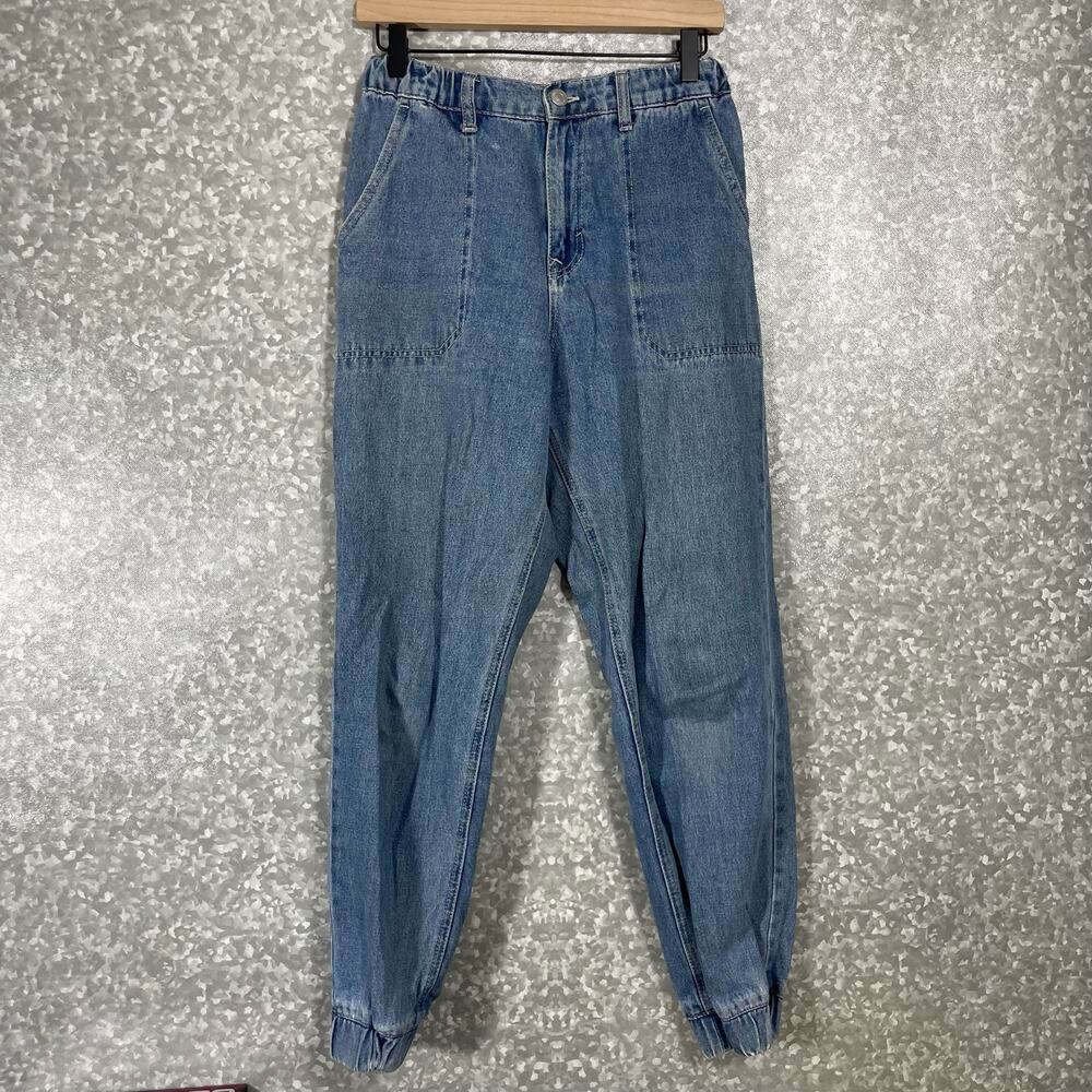 HH Jeans Women's Retro 1980's Style Jogger Jeans - Size Medium - Elastic Waist